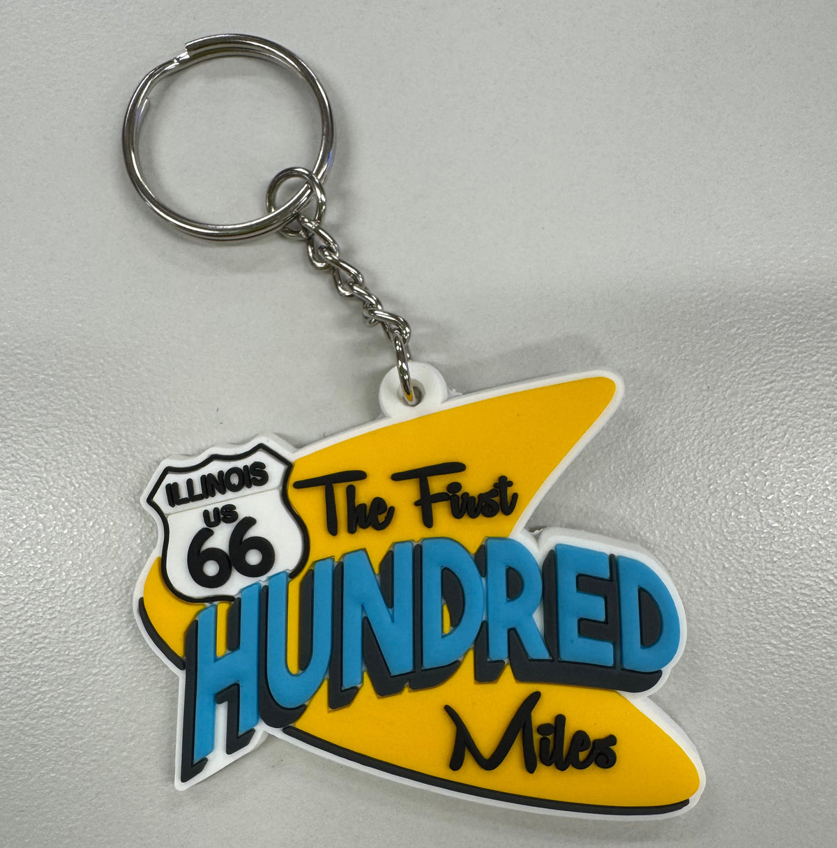 The First Hundred Miles Keychain