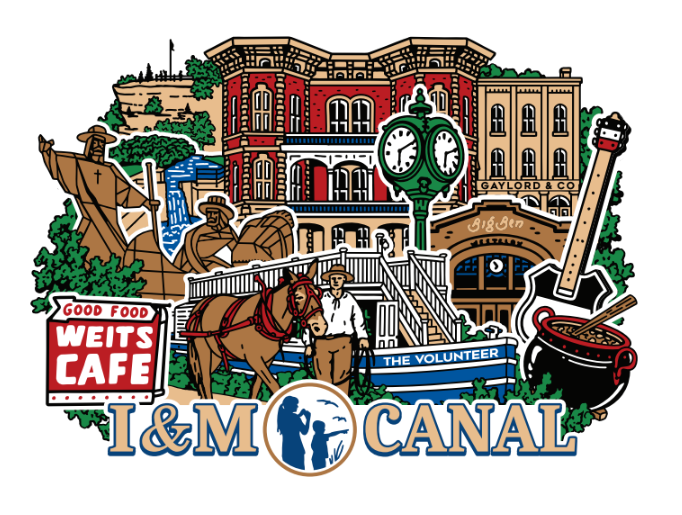 I&M Canal Towns Magnet