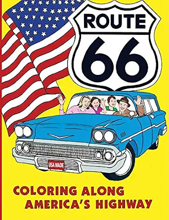 Route 66 Coloring Books