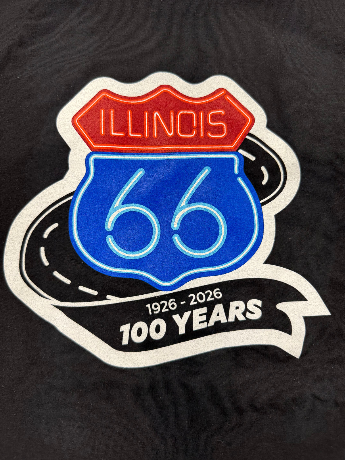 Illinois Route 66 Centennial T-Shirt