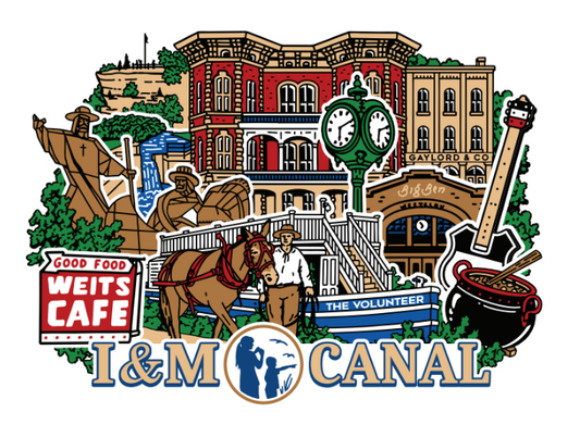 I&M Canal Towns Magnet