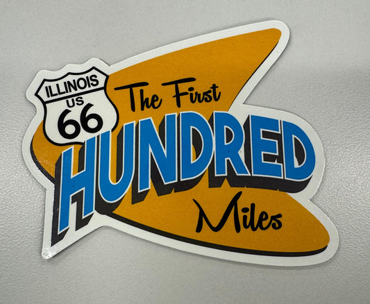 Route 66 Magnet Illinois